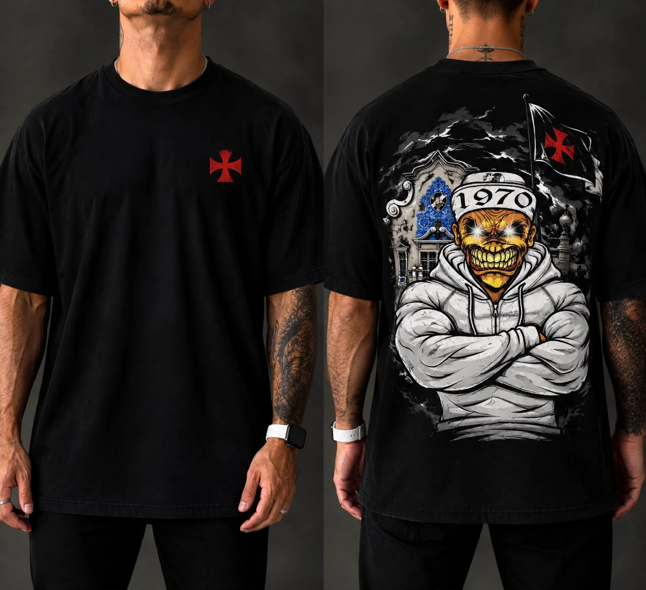 Camiseta Vasco Força Jovem 1970