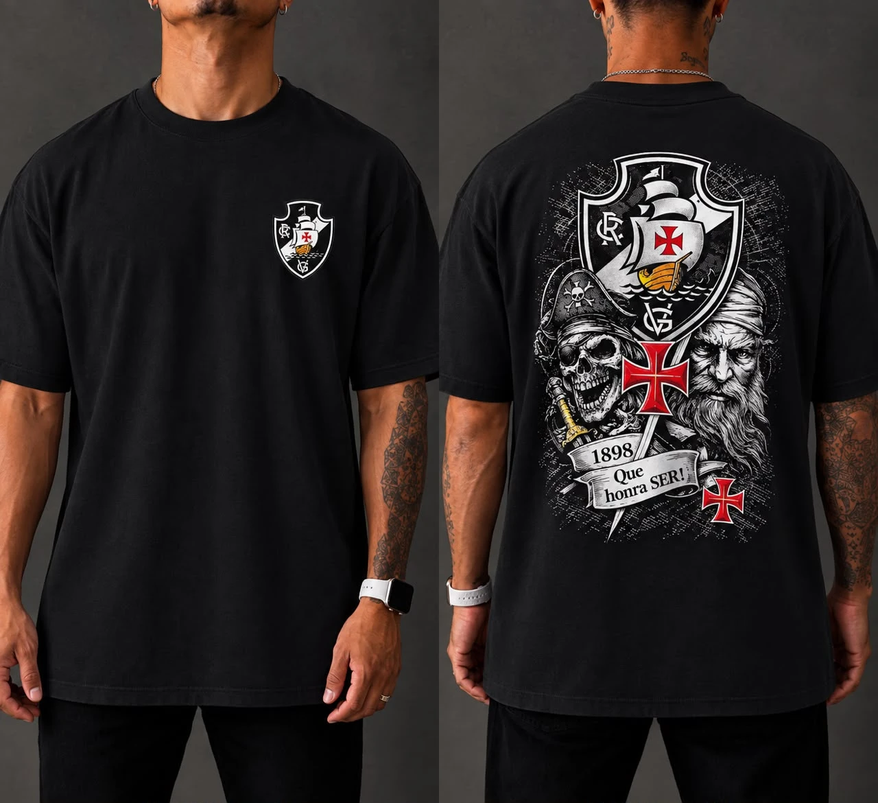Camiseta Vasco Que Honra Ser 1898